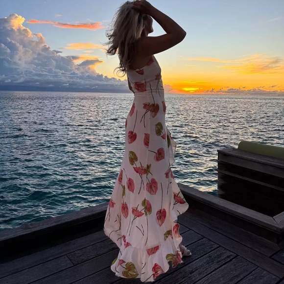 REFORMATION NWT Winola Dress in Cali S - Picture 1 of 10